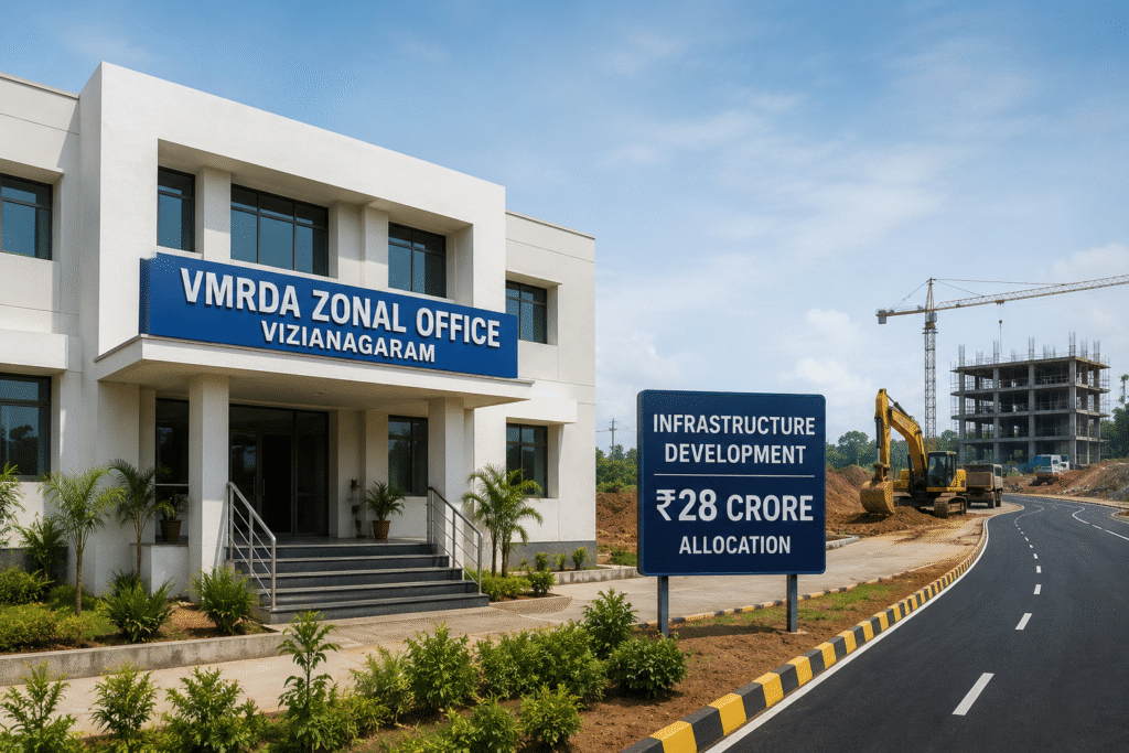 VMRDA Opens Zonal Office in Vizianagaram, Allocates ₹28 Crore for Infrastructure Development