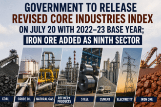 Government to Release Revised Core Industries Index with 2022–23 Base Year; Iron Ore Added