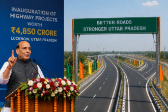 Rajnath Singh Inaugurates ₹4,850-Crore Highway Projects in Lucknow