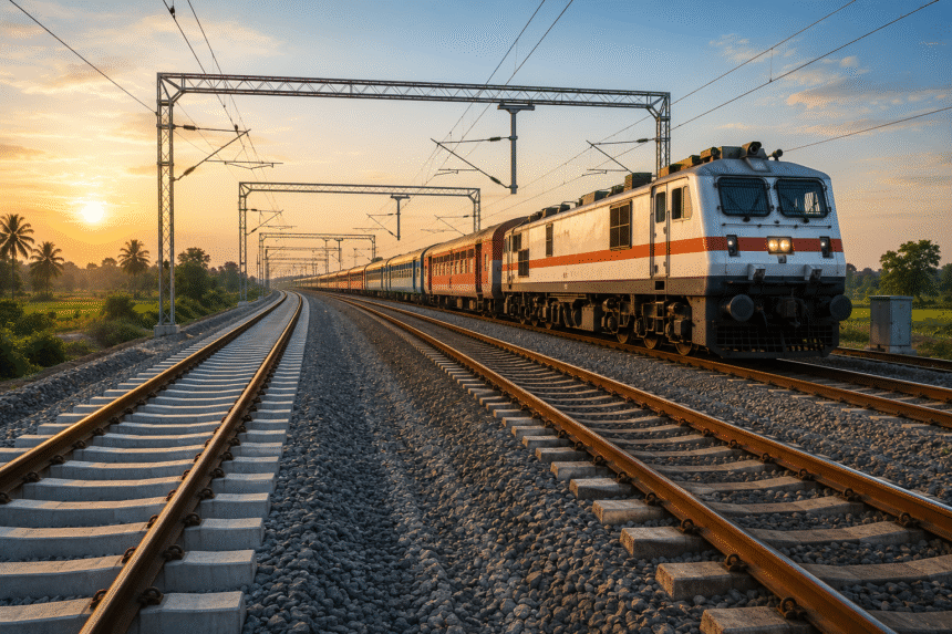 Indian Railways Approves ₹440-Crore Nimpura–Midnapur Third Line