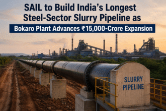 SAIL to Build India’s Longest Steel-Sector Slurry Pipeline as Bokaro Plant Advances ₹15,000-Crore Expansion