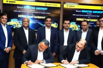 L&T Partners with France’s FAYAT to Market BOMAG Road Construction Equipment in India