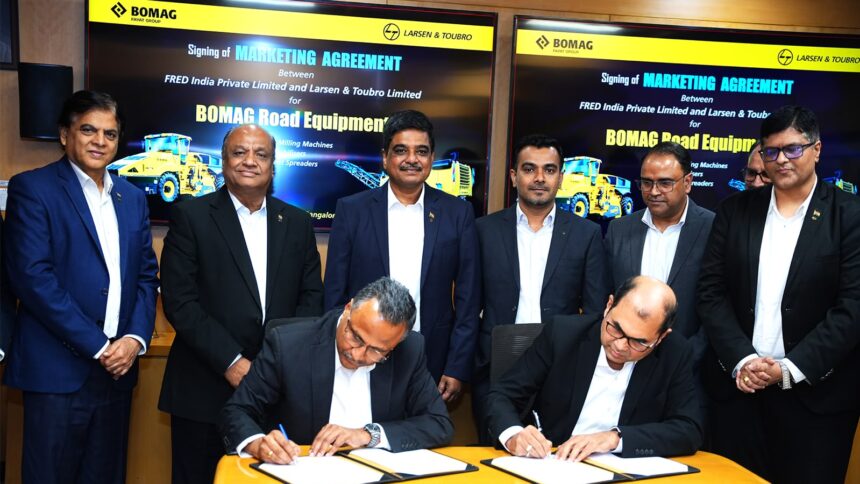 L&T Partners with France’s FAYAT to Market BOMAG Road Construction Equipment in India