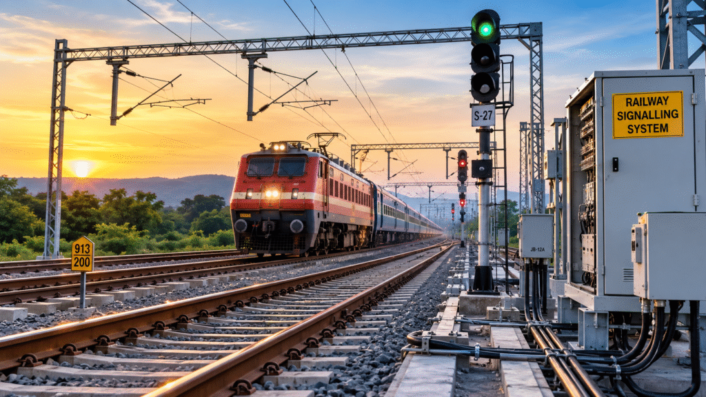 RVNL Wins ₹161 Crore East Coast Railway Signalling Order