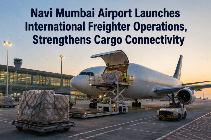 Navi Mumbai Airport Launches International Freighter Operations, Strengthens Cargo Connectivity