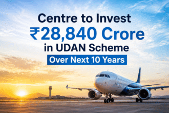Centre to Invest ₹28,840 Crore in UDAN Scheme Over 10 Years