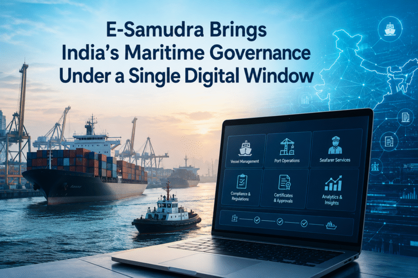 E-Samudra Brings India’s Maritime Governance Under a Single Digital Window