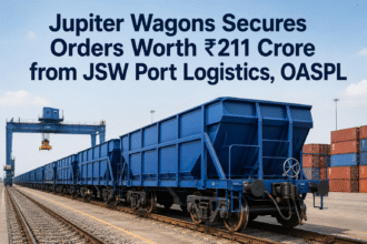 Jupiter Wagons Secures ₹211.27 Crore Orders from JSW Port Logistics and OASPL