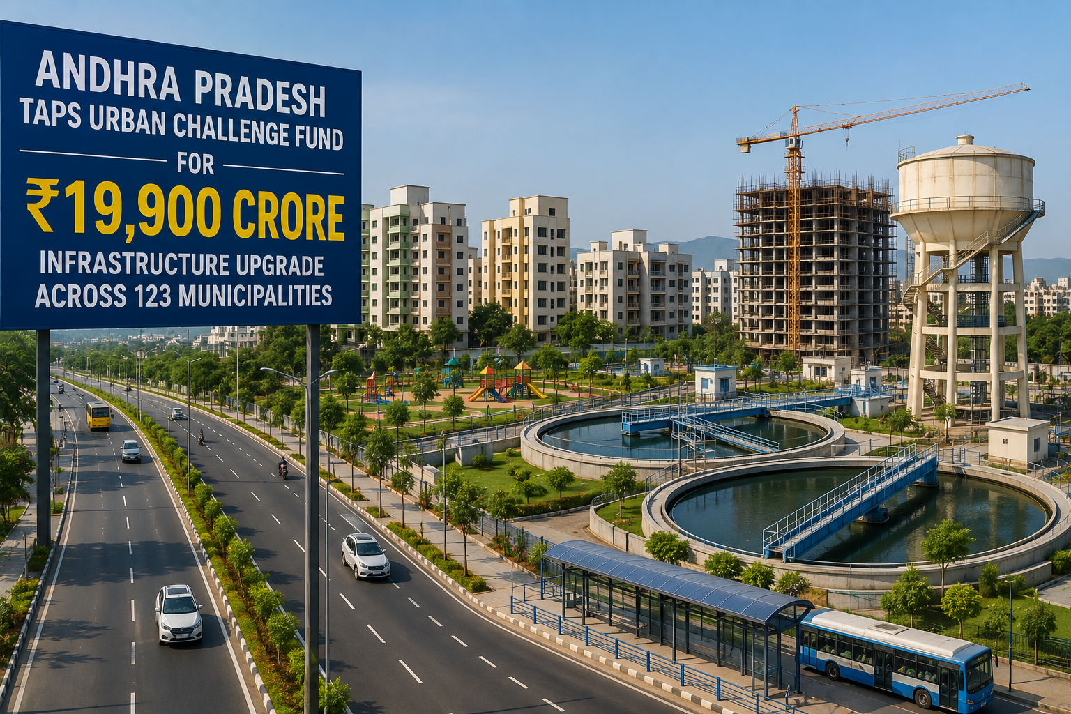Andhra Pradesh Plans ₹19,900 Crore Urban Infrastructure Upgrade