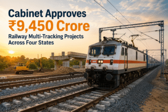 Cabinet Approves ₹9,450 Crore Railway Multi-Tracking Projects Across Four States