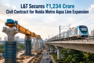 L&T Secures ₹1,234 Crore Civil Contract for Noida Metro Aqua Line Expansion