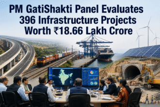 PM GatiShakti Evaluates 396 Infrastructure Projects Worth ₹18.66 Lakh Crore