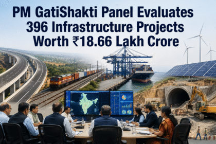 PM GatiShakti Evaluates 396 Infrastructure Projects Worth ₹18.66 Lakh Crore
