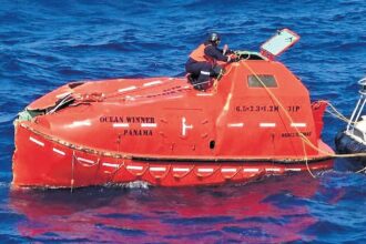 Indian Coast Guard Brings Two Chinese Survivors of MV Ocean Winner to Paradip