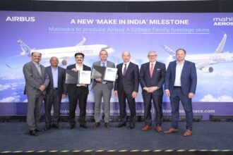 Airbus Awards Mahindra Aerostructures Contract to Manufacture A320neo Fuselage Skins