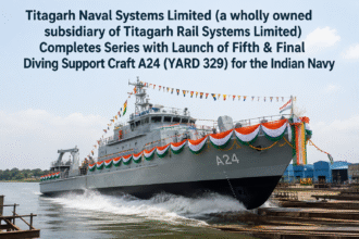 Titagarh Naval Systems Completes Diving Support Craft Series for Indian Navy