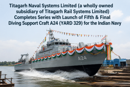 Titagarh Naval Systems Completes Diving Support Craft Series for Indian Navy