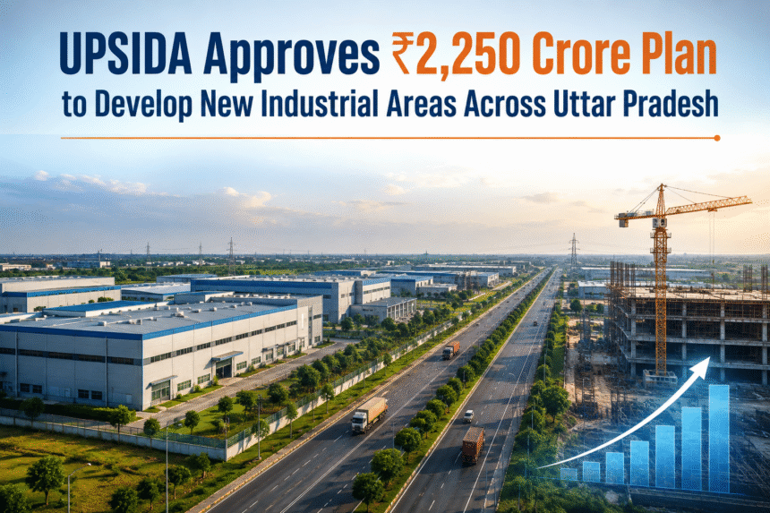 UPSIDA Approves ₹2,250 Crore Industrial Development Plan Across Uttar Pradesh