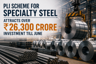 PLI Scheme for Specialty Steel Attracts ₹26,320 Crore Investment Till June