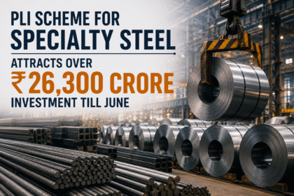 PLI Scheme for Specialty Steel Attracts ₹26,320 Crore Investment Till June