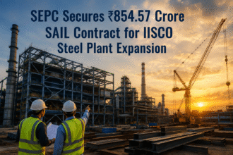 SEPC Secures ₹854.57 Crore SAIL Contract for IISCO Steel Plant Expansion