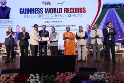 Jindal Steel Builds World’s Longest Steel Slag Road, Sets Guinness World Record 