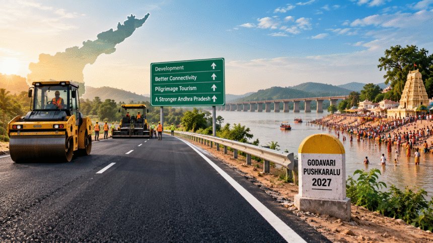 Andhra Pradesh Roads Get ₹300 Crore Ahead of Pushkaralu 2027