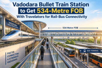 Vadodara Bullet Train Station to Get 534-Metre FOB