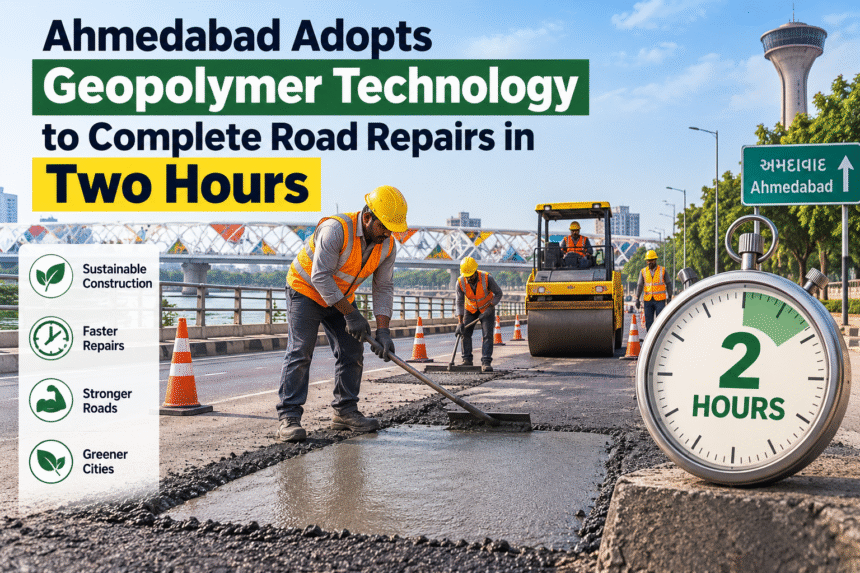 Ahmedabad Adopts Geopolymer Technology for 2-Hour Road Repairs
