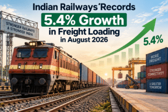 Indian Railways Freight Loading August 2026: 5.4% Growth