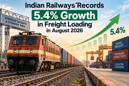 Indian Railways Freight Loading August 2026: 5.4% Growth