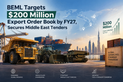 BEML Targets $200 Million Export Order Book by FY27, Wins Middle East Tenders