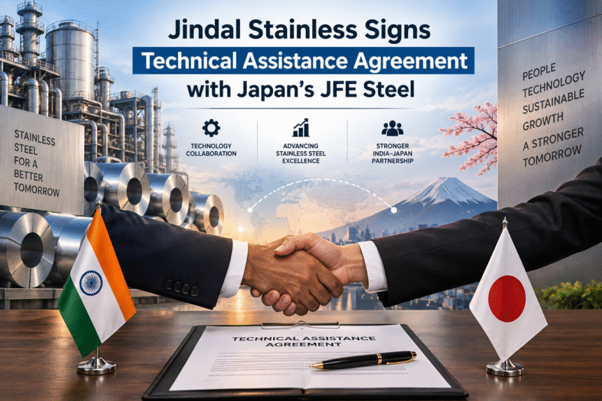 Jindal Stainless Signs Technical Assistance Agreement With Japan’s JFE Steel