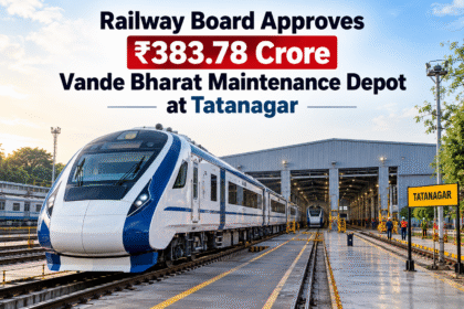 Railway Board Approves ₹383.78 Crore Vande Bharat Depot at Tatanagar