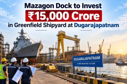 Mazagon Dock to Invest ₹15,000 Crore in Dugarajapatnam Shipyard