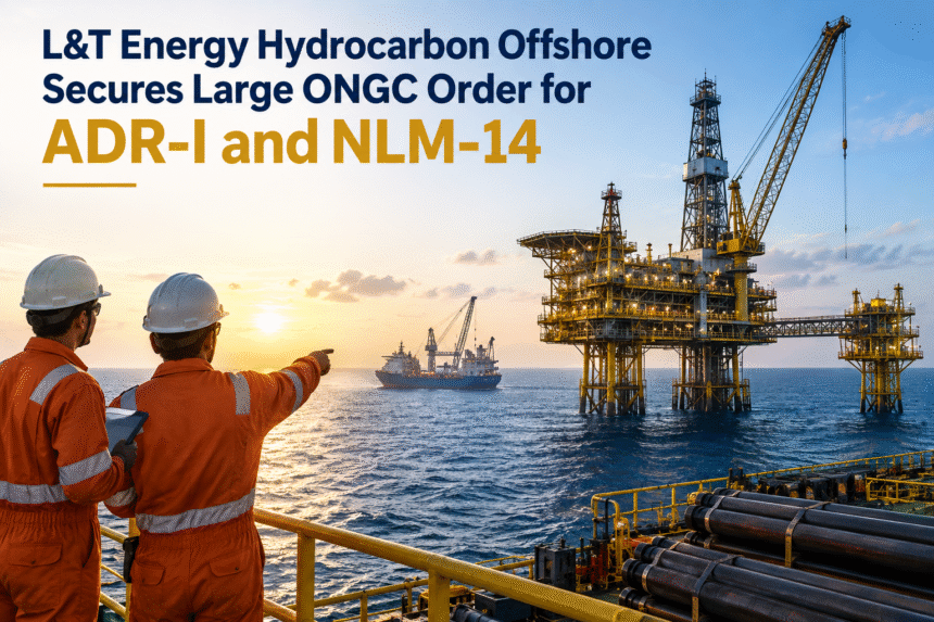 L&T Energy Hydrocarbon Offshore Secures Large ONGC Order for ADR-I, NLM-14