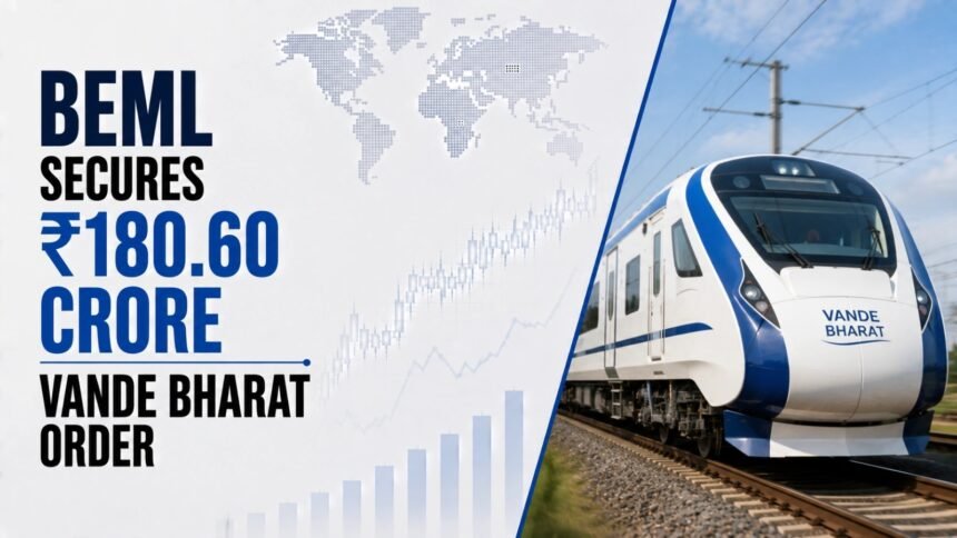 BEML Secures ₹180.60 Crore Order for Vande Bharat Sleeper Trainsets
