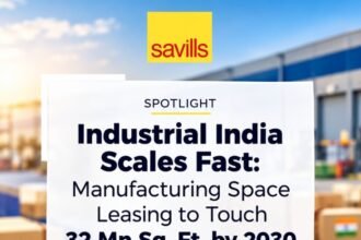Industrial India Scales Fast: Manufacturing Space Leasing to Touch 32 Mn Sq. Ft. by 2030, Says Savills India