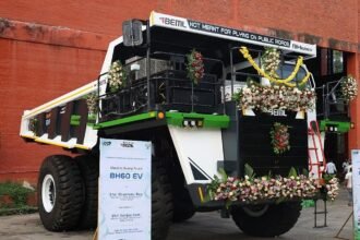 BEML Unveils India’s First Indigenous 60-Ton Electric Dump Truck