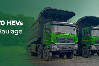 Seven Propel 470 HEV electric tippers go to work on coal haulage in Chhattisgarh
