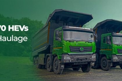 Seven Propel 470 HEV electric tippers go to work on coal haulage in Chhattisgarh
